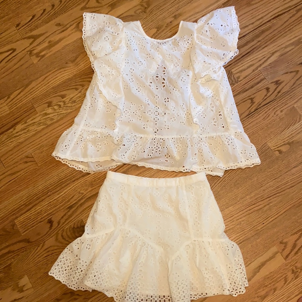 Love shack fancy white set